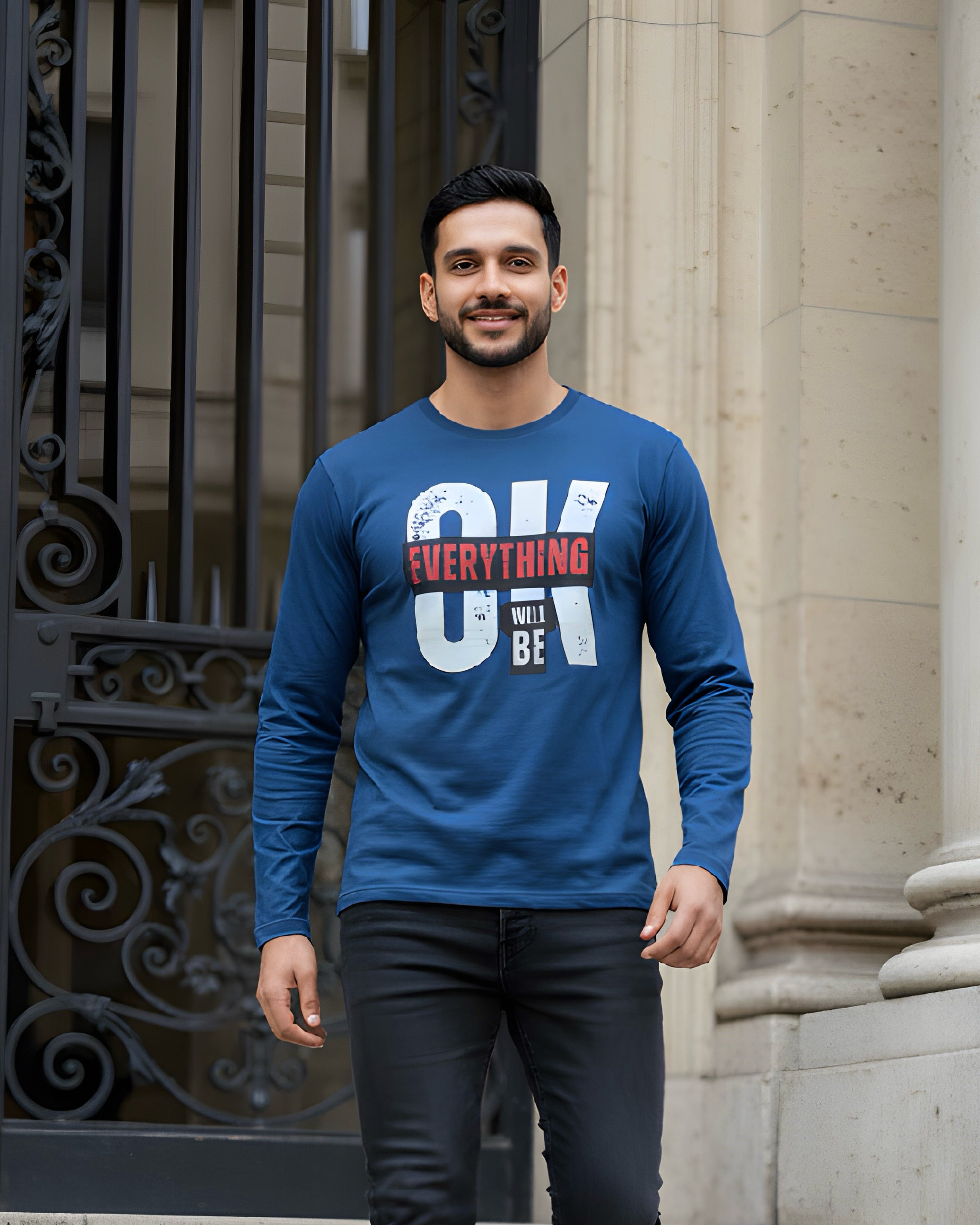 Everything Will Be Ok Printed T-Shirt Interlock Stuff