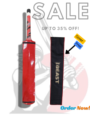 Rawlakot Wood Bat With Cover
