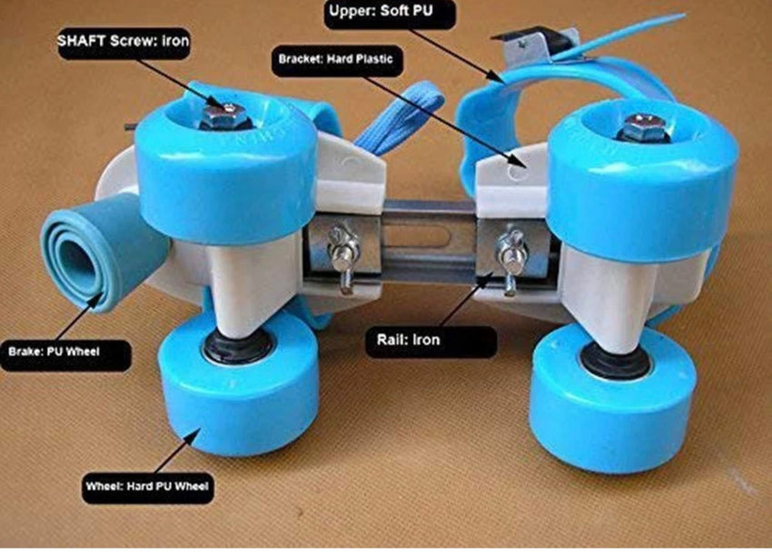 Roller Skates for Kids Age Group 3-8 Years Adjustable 4
Wheel Skating Shoes