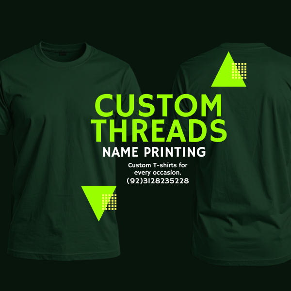 Custmize Your Shirts According To Your Design