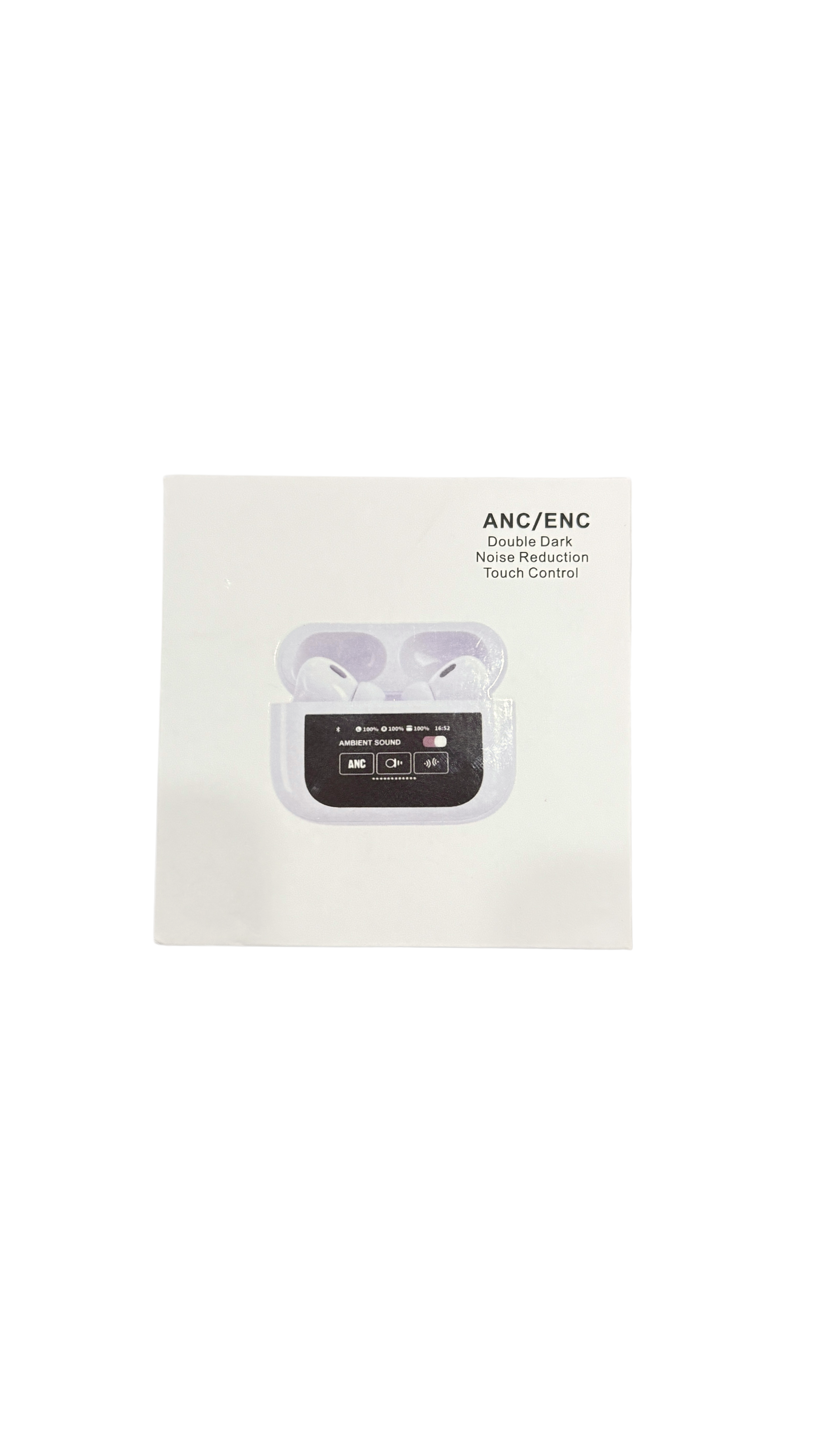 ANC/ENC Dauble Dark Noise Reduction Touch Control Bluetooth Earbuds
