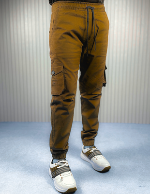 Men's Cotton Cargo Trousers