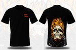 DRY-FIT Printed Shirts ( Ghost Rider Print Shirt )
