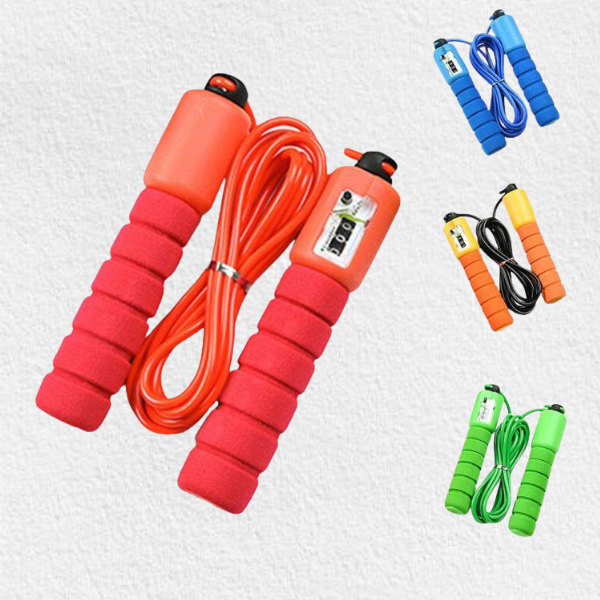 JUMPING ROPE WITH COUNTER