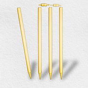 WOODEN WICKETS (PACK OF 03 )