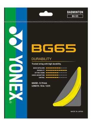 YONEX BG 65 ORIGNAL TRUSTED STRING