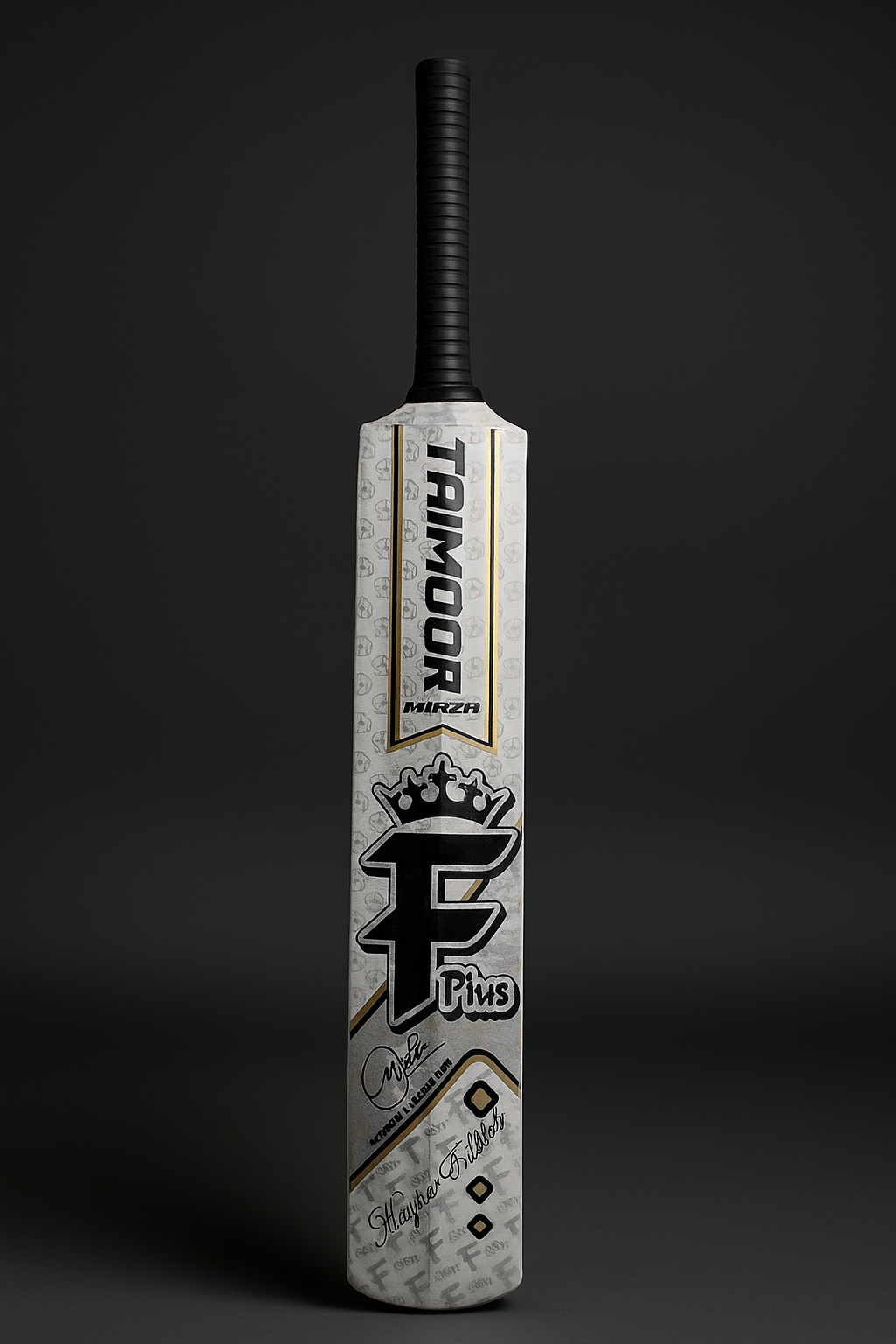 Fplus Cricket Bat  Tamoor Edition  Cricket Bat Coconut Wood ( Tm Edition Fplus Cricket Bat )