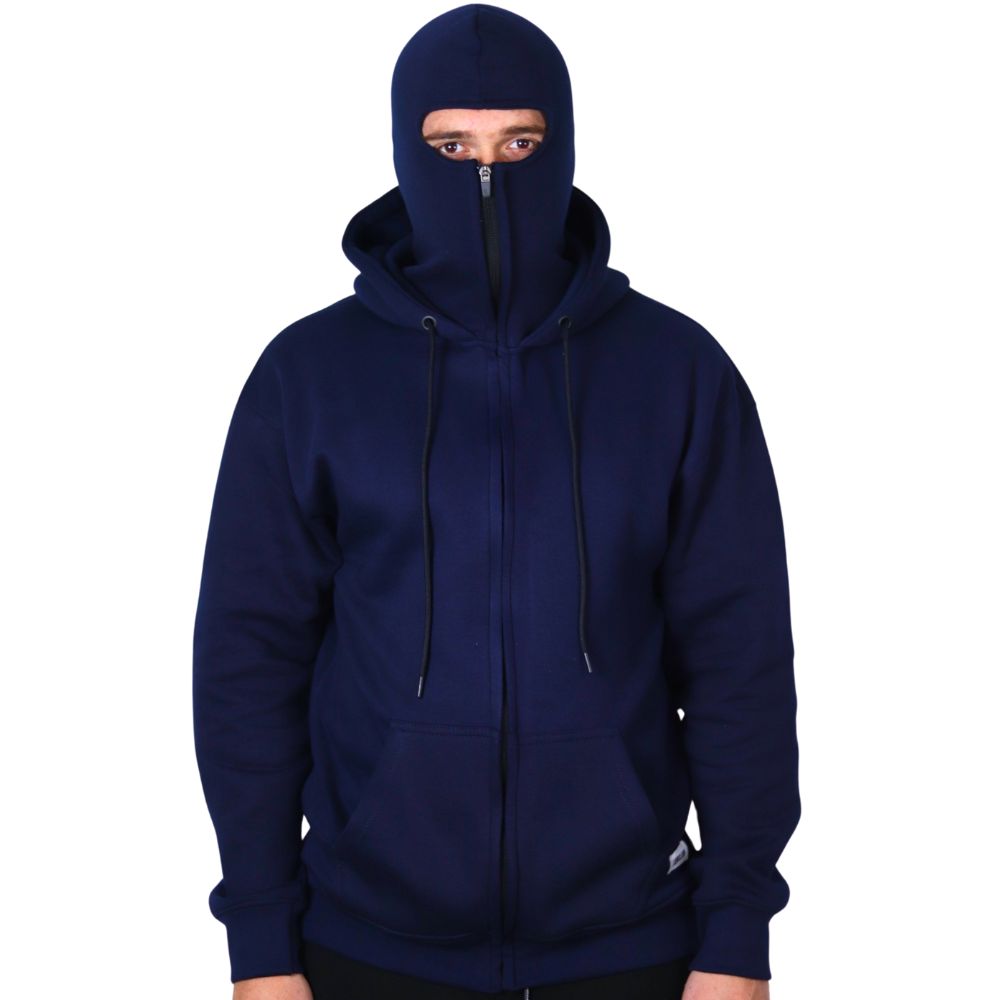Balaclava Hoodie/Ninja Mode-Biker Hoodie