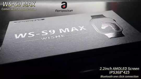 WS-S9 MAX Smartwatch With AMOLED Display